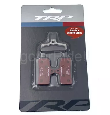 1 Pair TRP Q20.11 Bike Disc Brake Pads With Spring - Quadiem SL Slate T4 • $19.89