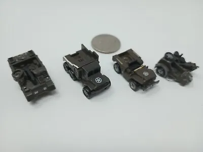 Vintage Micro Machines Military Vehicles Collection Lot Of 4 (Galoob 1987) Read • $13.99