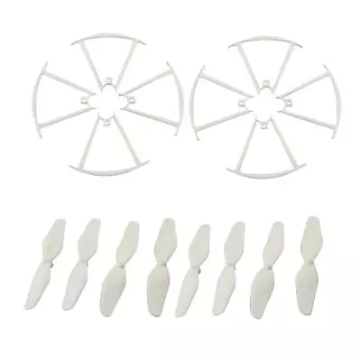 16pcs Quadcopter Propellers &  Protectors For SYMA X20 X20W Spare Parts • £7.57