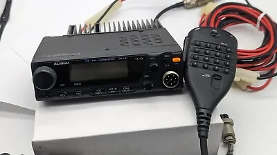 Alinco DR-130T VHF FM Transceiver + EMS-II EMS-11 MICROPHONE - VTG UNTESTED  • $125