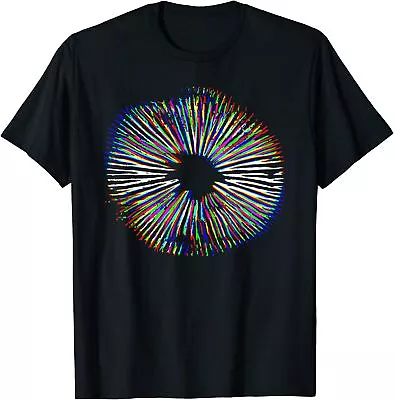 Psychedelic Mushroom Spore Print Mushroom Magic Present T-Shirt Size S-5XL • $16.99