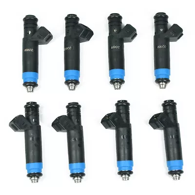 8 60lb Fuel Injectors For LS1 LS6 Mustang 5.0 630cc FI114961 107961 SIEMENS DEKA • $119.99