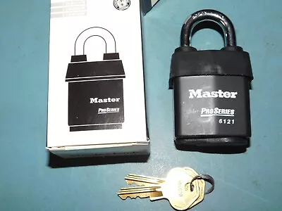 MASTER LOCK 6121KA Pro Series  Padlock Keyed Alike  #96 • $22