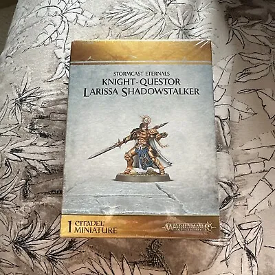 Warhammer Stormcast Eternals Knight-Quest Larissa Shadowstalker New Sealed Rare • £29.95