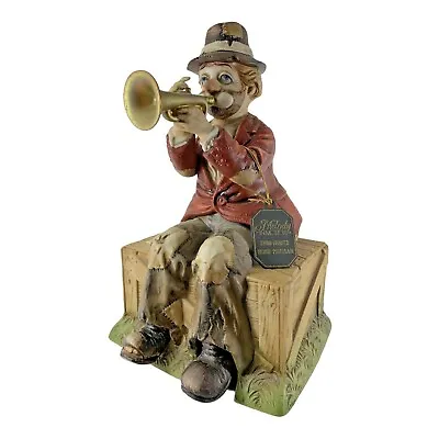 Vintage Waco Melody In Motion Willie The Trumpeter Hobo Music Box Not Working  • $69.99