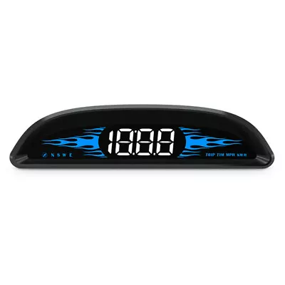 Car Windshield Head Up Display Projector HUD Digital Speedometer Overspeed Alarm • $28.70