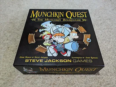 Munchkin Quest Board Game - Very Good Condition Played Only Once • £32