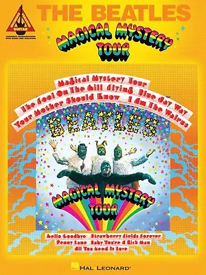 The Beatles Magical Mystery Tour Sheet Music Guitar Tablature Book NEW 000691030 • $19.95