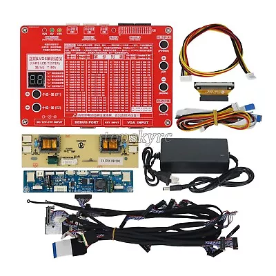 LVDS LCD Tester LCD LED Panel Tester Max 2048x1536 For TV Laptop Screen Monitor • $73.90