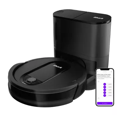 $189 • Buy SharkNinja RV910S EZ Robot Vacuum With Self-Empty Base, Row-by-Row Cleaning,