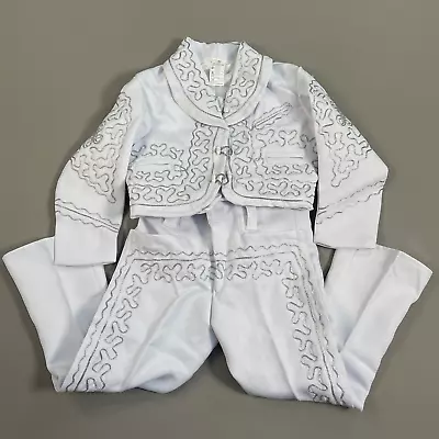 Mexican Mariachi Charro 3-Piece Suit Outfit Mayo Fiesta Dance Costume Youth Sz H • $33