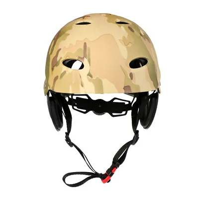 Vented Hard ABS Safety Helmet Kayak Canoe  Water Sports Protection Equipment - • £29.98