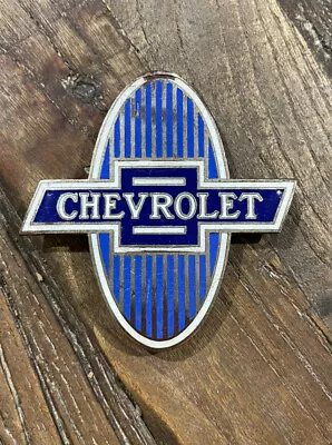 $126.15 • Buy Vintage Chevy Emblem 1929 1930 1931 1932 OEM Chevrolet Badge Radiador Grill #V11
