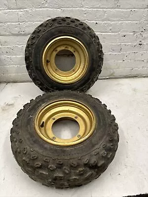 1985 Yamaha Moto 4 Yfm200 Front Wheels Rims W Tires 21x7.00-10 • $150