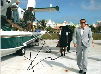 Skyfall Hand Signed Daniel Craig  Photo 10 X 8 James Bond Autograph COA • £185