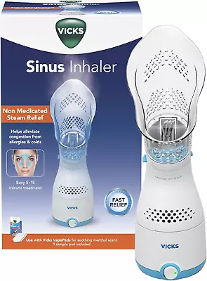 Personal Sinus Steam Inhaler Fast Targeted Steam Relief For Sinus Cough And C • $56.99