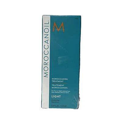 NEW Moroccanoil LIGHT Hair Treatment 3.4 Oz / 100 Ml Pump Included • $39