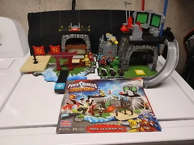 POWER RANGERS NINJA STORM ACADEMY Incomplete Mega Bloks  5730 • $325