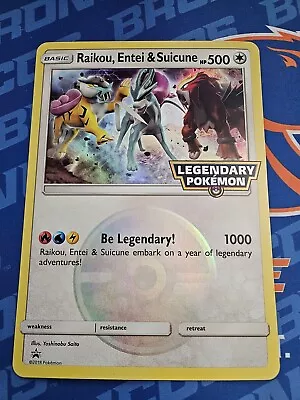 Pokemon TCG Raikou Entei Suicune Legendary JUMBO Card Oversized • $12