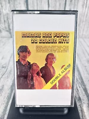 The Mamas And Papas 20 Golden Hits Double Album (Cassette 1973 ABC Records) • $3.88