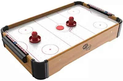 Mini Arcade Air Hockey Table - Brown Toy For Girls And Boys By Fun Table • $46.15