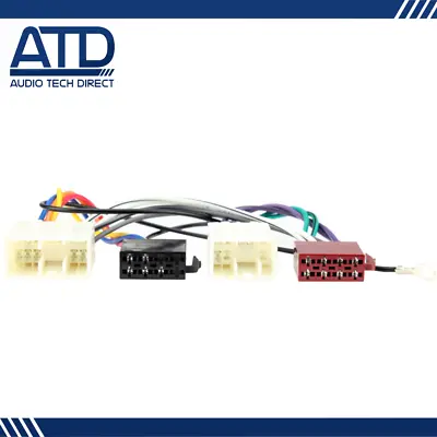 ISO Adaptor For Mazda 121 323 626 Demio Radio Wiring Harness CT20MZ01 PC2-10-4 • $27.87