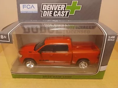 Denver Die-Cast 1:48 Scale 2019 Dodge Ram 1500 Crew Cab - RED - New • $13.39