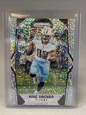 2017 Panini Prizm Eric Decker White Sparkle Prizm Internally # To 20 Or Less. • $9.99