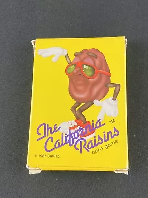 Vintage 1987 The California Raisins Matching Card Game ~ Complete • $12