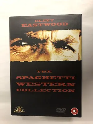 £8 • Buy Clint Eastwood The Spaghetti Western Collection Dvd 3 Discs Excellent Condition