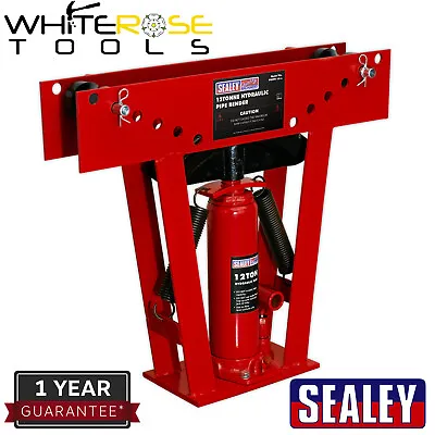 £236 • Buy Sealey Hydraulic Pipe Bender 12tonne Heavy Duty Steel Chassis Integral Pump