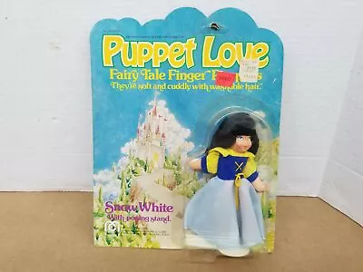 Vintage 1977 Mego Puppet Love Snow White Doll MOC Sealed NIP Shelf E1 • $24.88