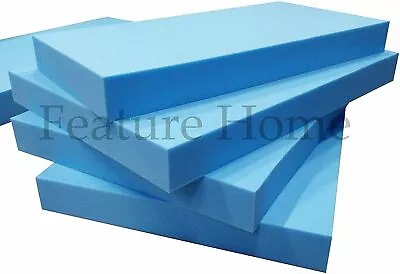 £10.49 • Buy Upholstery Foam Sheets Cushions 80  X 20  In Any Thickness - High Density Foam