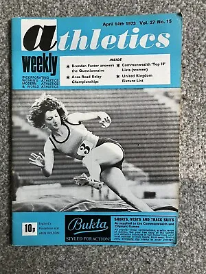 £6.99 • Buy ATHLETICS WEEKLY -14th April 1973 -  Club Athletics Race Walking
