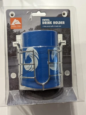 $14.62 • Buy Easy Mount Removable Boat Drink Mug Holder Bottle Storage Non-Spill Swivel Ozark