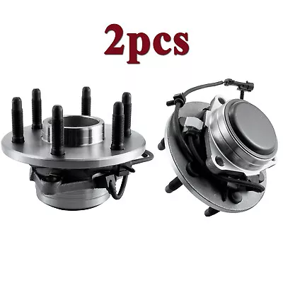 Pair 2WD Front Wheel Hub Bearings For Chevy Silverado 1500 Tahoe GMC W/ABS New • $75.99