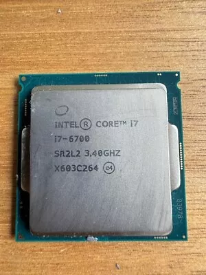 Intel Core I7 6700 3.4GHz Quad Core SR2L2 Processor LGA 1151 Skylake CPU • £23