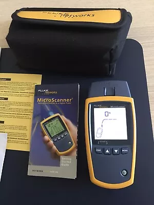 Fluke Networks  Microscanner2 Cable Verifier • $550