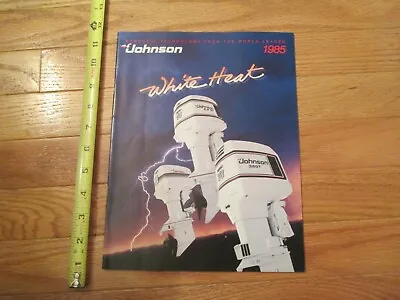 Johnson Boat Motors 1985 Vintage Boats Dealer Sales Brochure Catalog  • $14.99