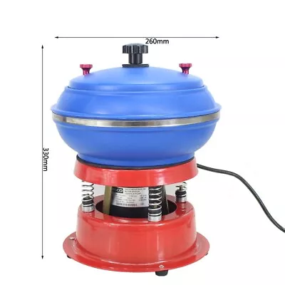 Vibratory Jewelry Vibrating Tumbler Tumbling Polishing Machine Metal Polisher • $373.99