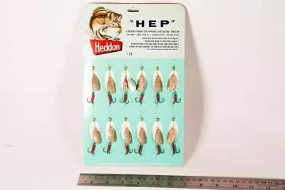 Vintage Heddon HEP Spinner Antique Fishing Lure Dealer Display RS1 • $13.50