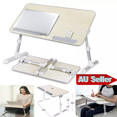 Laptop Stand Table Foldable Desk Computer Study Bed Adjustable Portable Tray AUS • $40.99