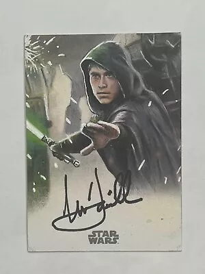 2023 Topps Galaxy Star Wars Sketch Auto Signed Mark Hamill Kevin Nelson COA 1/1 • $3250