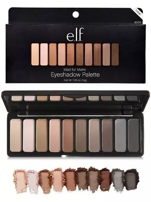 $12.90 • Buy (2-Pack) NEW Elf Eyeshadow Palette Mad For Matte 83325 Cosmetics - FAST
