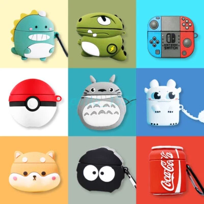 $17.72 • Buy NEW Cartoon Case Cute Silicone Protective Cover For Apple Airpods 1 2 3 Gen Pro
