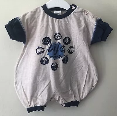 Vintage Life On Earth Romper Age 3 Months • £6