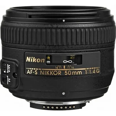 (Open Box) Nikon AF-S FX NIKKOR 50mm F/1.4G Standard Prime F-Mount Lens #3 • $295