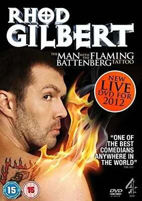 Rhod Gilbert Live 3: The Man With The Flaming Battenberg Tattoo DVD Comedy (2012 • £1.75