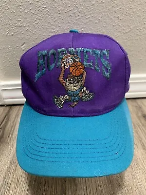 Vintage Charlotte Hornets Taz Hat SnapBack 1994 OSFM • $24.99