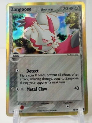 $3.90 • Buy Zangoose (Delta) - 15/17 - POP Series 5 - Holo Promo - Pokemon Card - MP
